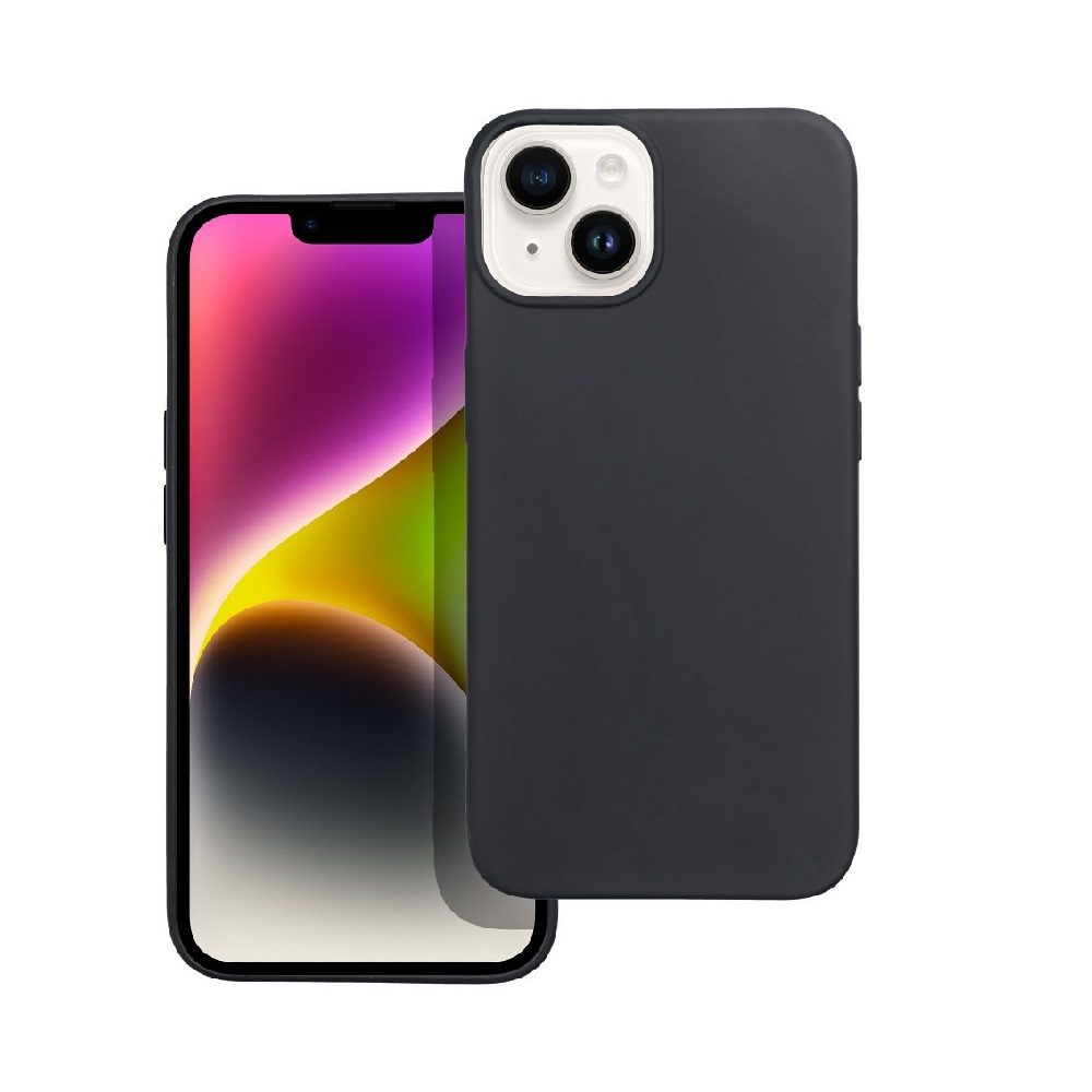 ΘΗΚΗ ΣΙΛΙΚΟΝΗΣ MATT TPU ΓΙΑ IPHONE 14 PRO MAX - ΜΑΥΡΗ