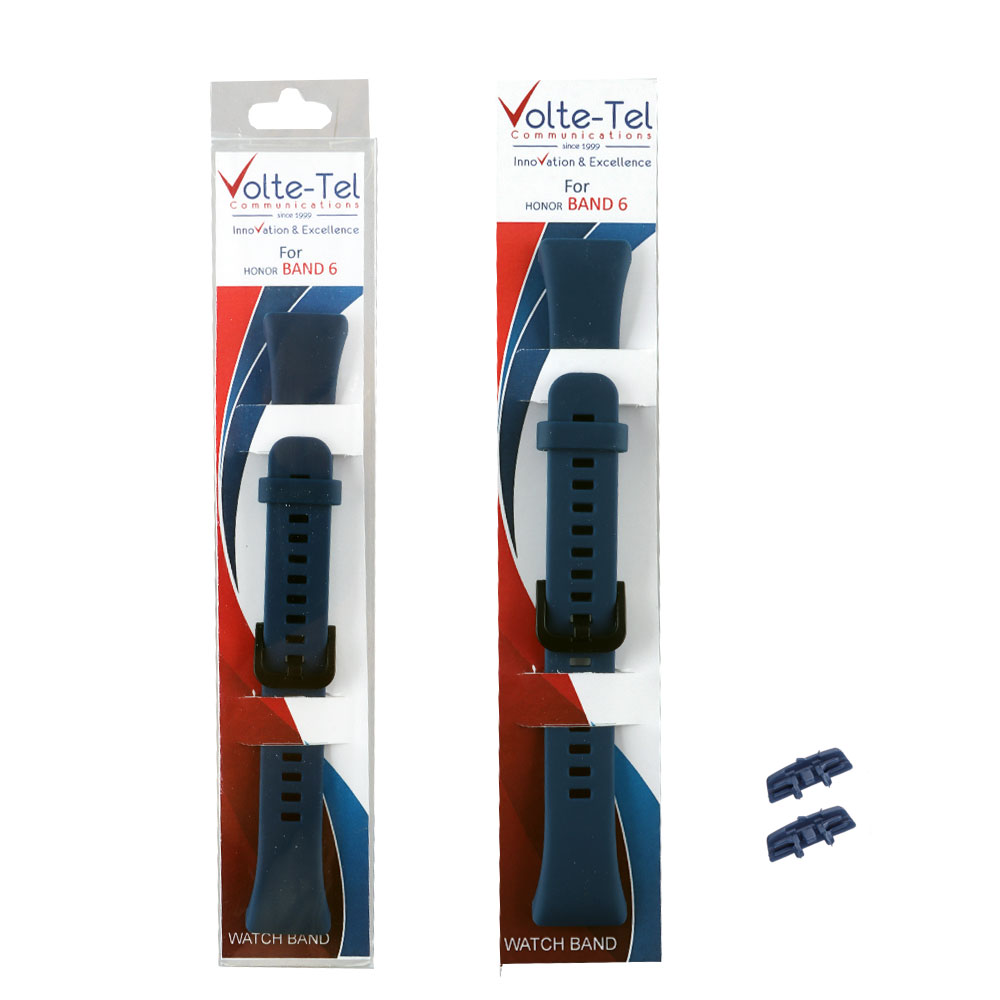 VOLTE-TEL ΛΟΥΡΑΚΙ ΣΙΛΙΚΟΝΗΣ HUAWEI HONOR BAND 6 DARK BLUE