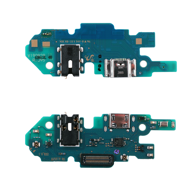 SAMSUNG A10 2019 A105 (MICRO USB) ΠΛΑΚΕΤΑ ΚΟΝΕΚΤΟΡΑ ΦΟΡΤΙΣΗΣ+AUDIO JACK+ΕΠΑΦΗ ΚΕΡΑΙΑΣ+ΜΙΚΡΟΦΩΝΟ GH96-12719A ORIGINAL SERVICE PAC