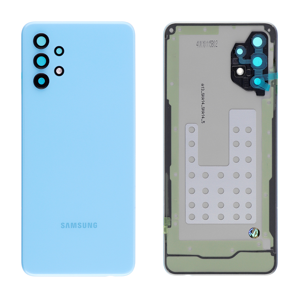 SAMSUNG A32 5G A326 BATTERY COVER + LENS ΜΕ ΑΥΤΟΚΟΛΛΗΤΗ ΤΑΙΝΙΑ ΑΔΙΑΒΡΟΧΟΠΟΙΗΣΗΣ BLUE 3P OR