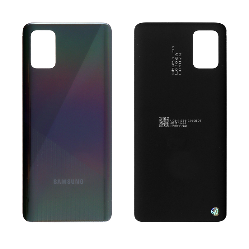 SAMSUNG A515 A51 BATTERY COVER BLACK 3P OR