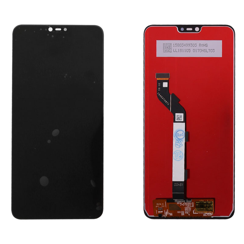 XIAOMI MI 8 LITE ΟΘΟΝΗ+TOUCH SCREEN+LENS BLACK REF.OR