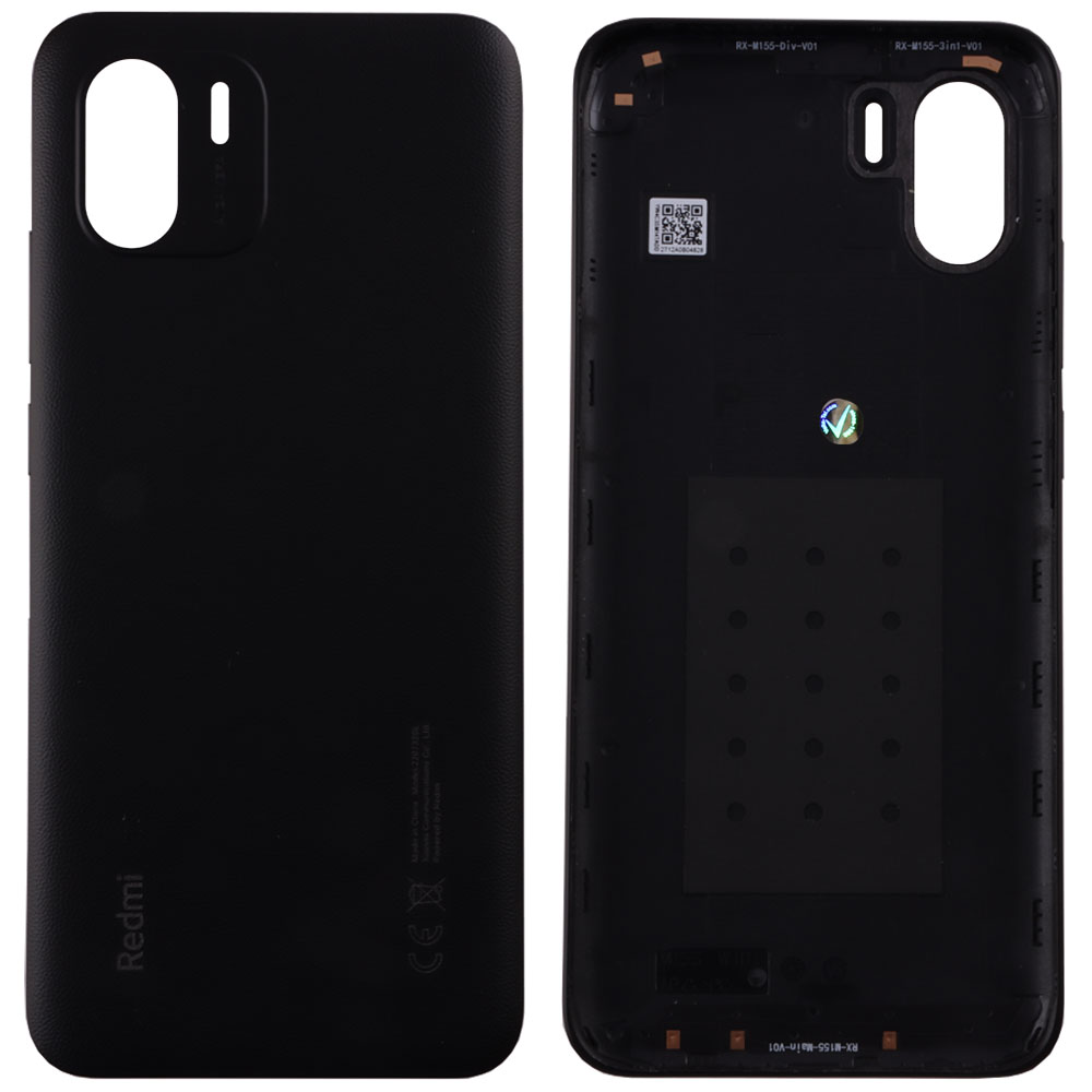 XIAOMI REDMI A1/REDMI A2 BATTERY COVER BLACK 3P OR