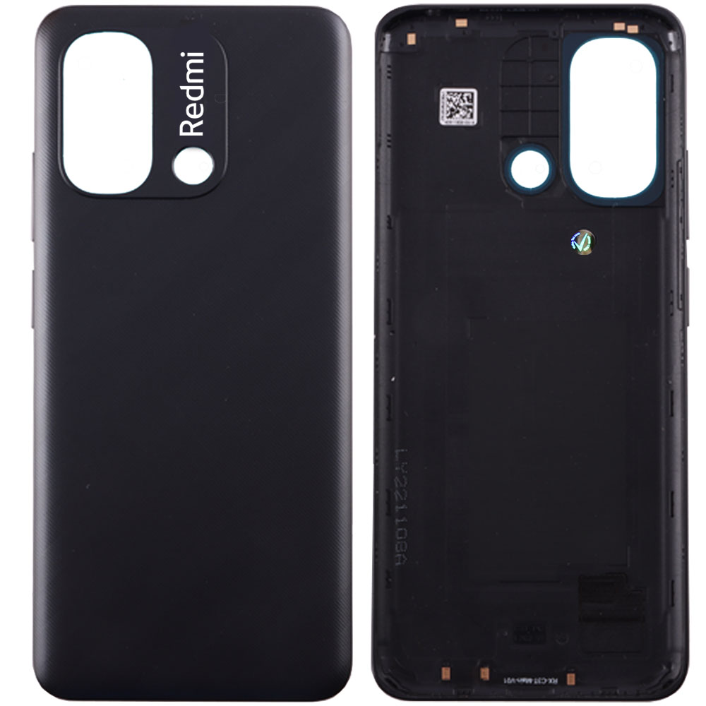 XIAOMI REDMI 12C BATTERY COVER BLACK 3P OR