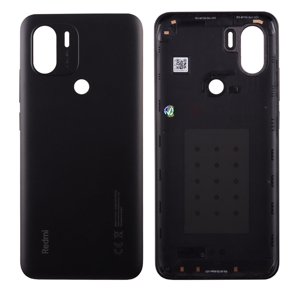 XIAOMI REDMI A1+/A2+/POCO C50 BATTERY COVER BLACK 3P OR