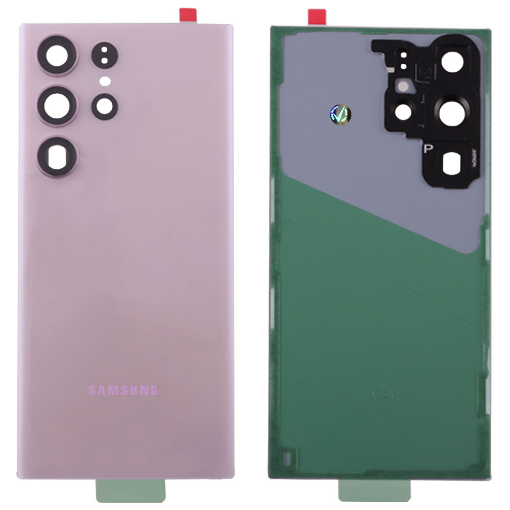 SAMSUNG S23 ULTRA 5G S918 BATTERY COVER - CAMERA LENS LAVENDER 3P OR