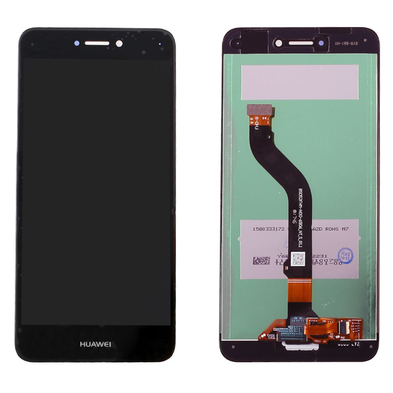 HUAWEI P8 LITE 2017 ΟΘΟΝΗ + TOUCH SCREEN + LENS BLACK REF. OR