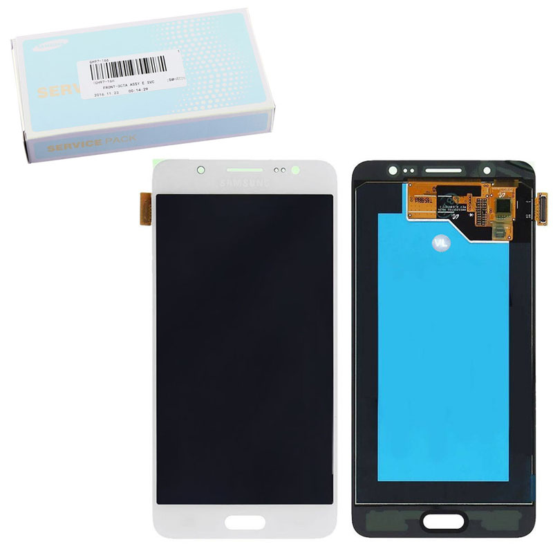 SAMSUNG J510F J5 2016 ΟΘΟΝΗ+TOUCH SCREEN+LENS GH97-19466C WHITE ORIGINAL SERVICE PACK