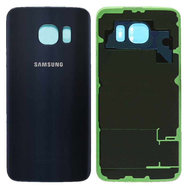 SAMSUNG G925 GALAXY S6 EDGE BATTERY COVER DARK BLUE 3P OR