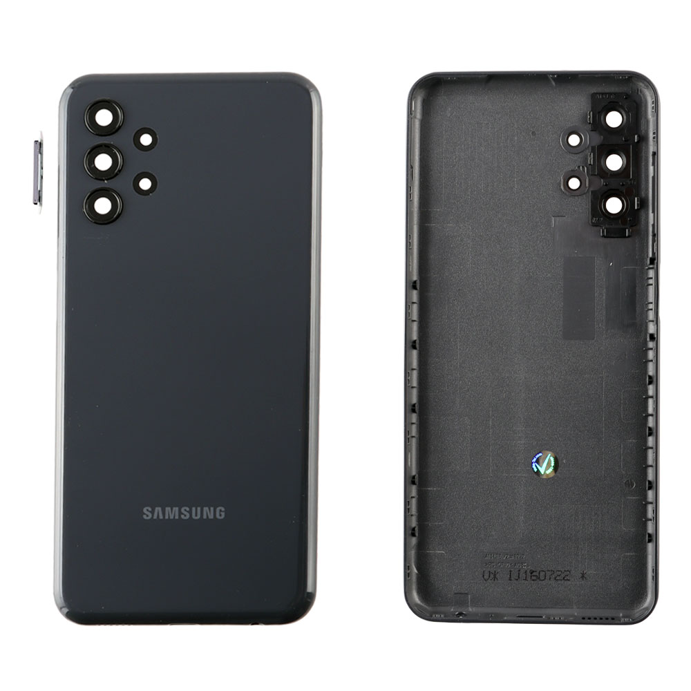 SAMSUNG A13 4G A135 BATTERY COVER + LENS BLACK 3P OR