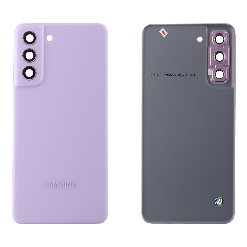 SAMSUNG S21 FE 5G G990 BATTERY COVER + LENS LAVENDER 3P OR