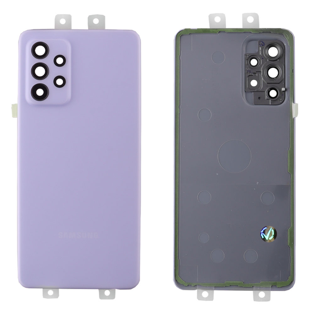 SAMSUNG A52s A528 BATTERY COVER + CAMERA LENS VIOLET 3P OR