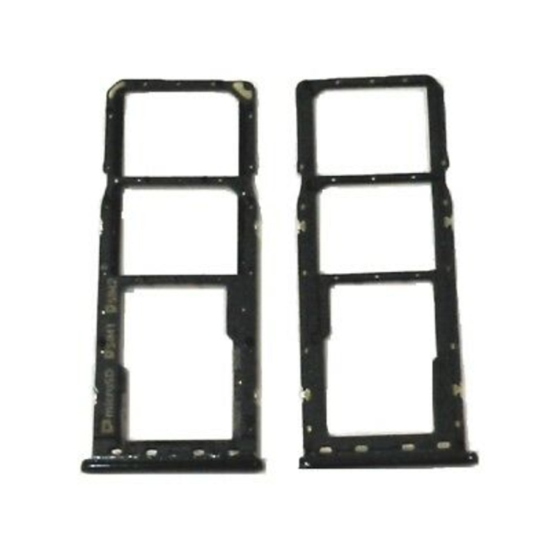 SAMSUNG A7 A750 DUAL SIM CARD HOLDER BLACK GH98-43634A ORIGINAL SERVICE PACK