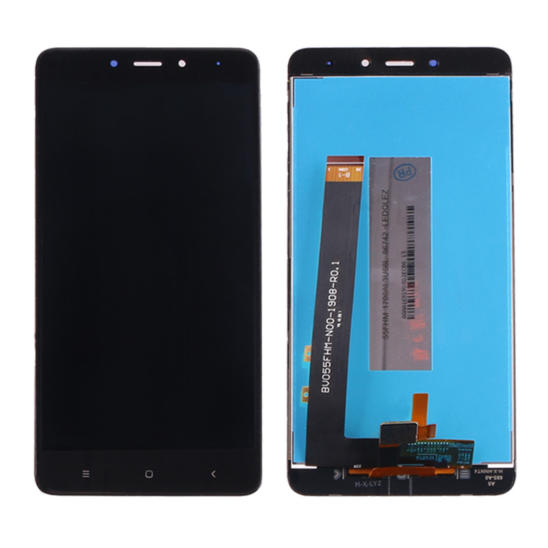 XIAOMI REDMI NOTE 4 ΟΘΟΝΗ+TOUCH SCREEN+LENS BLACK 3P OR MEDIATEK