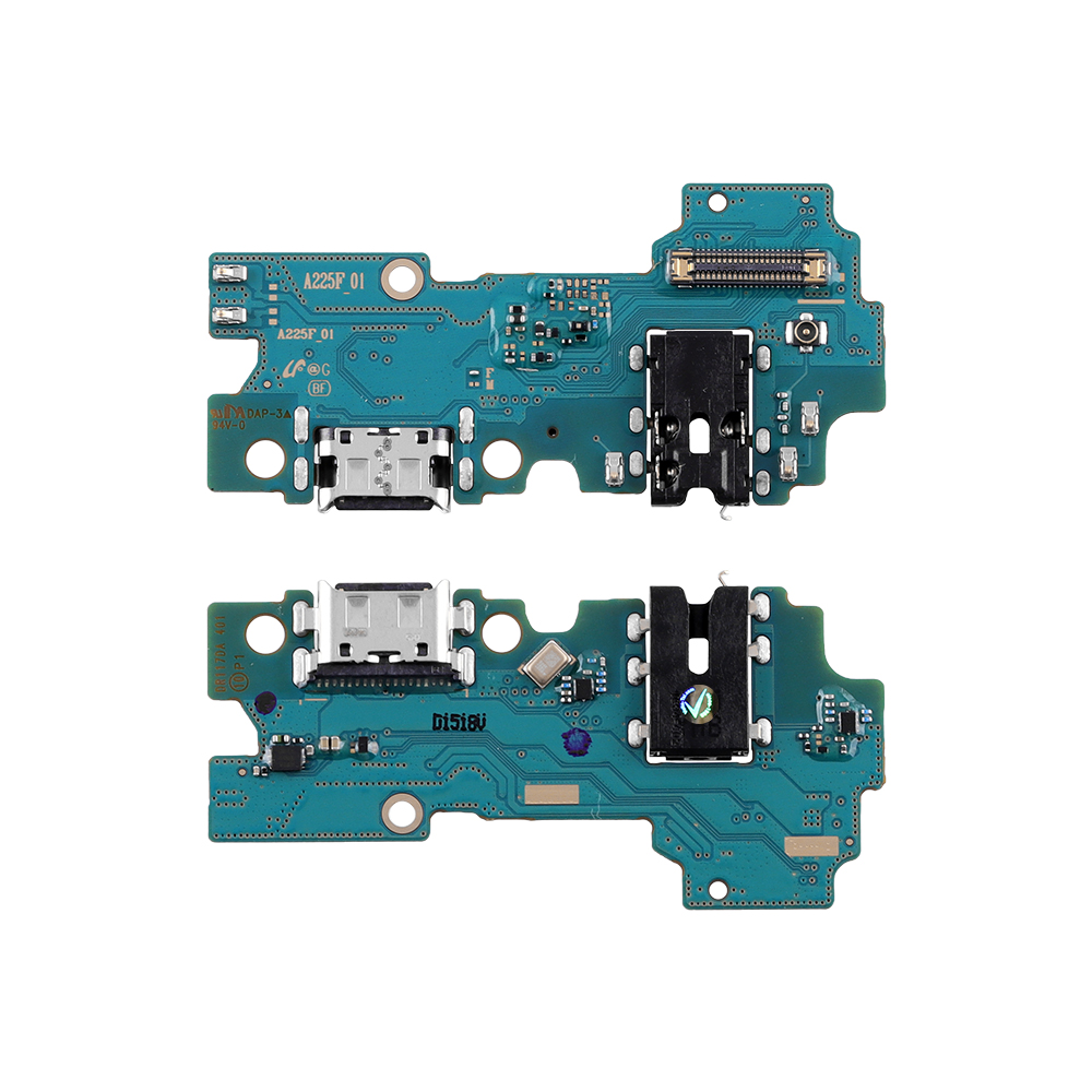 SAMSUNG A22 4G A225 (TYPE C) ΠΛΑΚΕΤΑ ΚΟΝΕΚΤΟΡΑ ΦΟΡΤΙΣΗΣ+AUDIO JACK+ΕΠΑΦΗ ΚΕΡΑΙΑΣ-ΜΙΚΡΟΦΩΝΟ GH59-15487A ORIGINAL SERVICE PACK