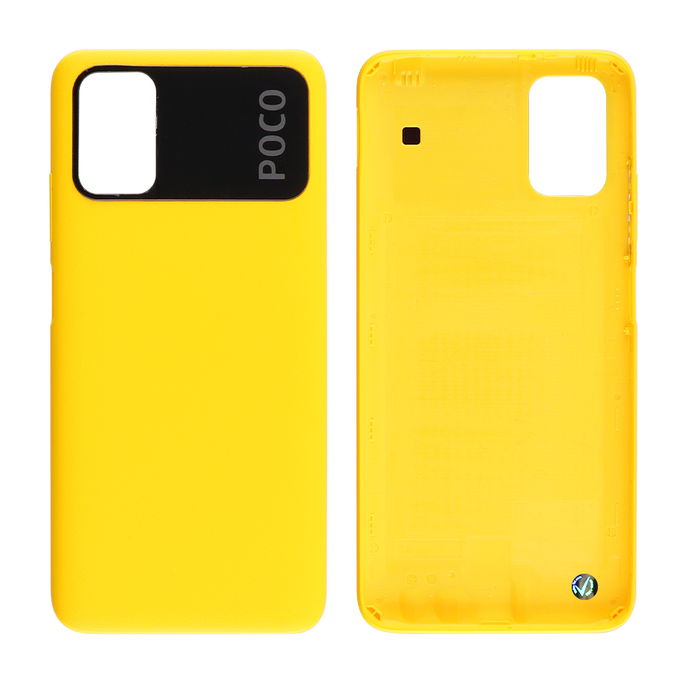 XIAOMI POCO M3 BATTERY COVER YELLOW