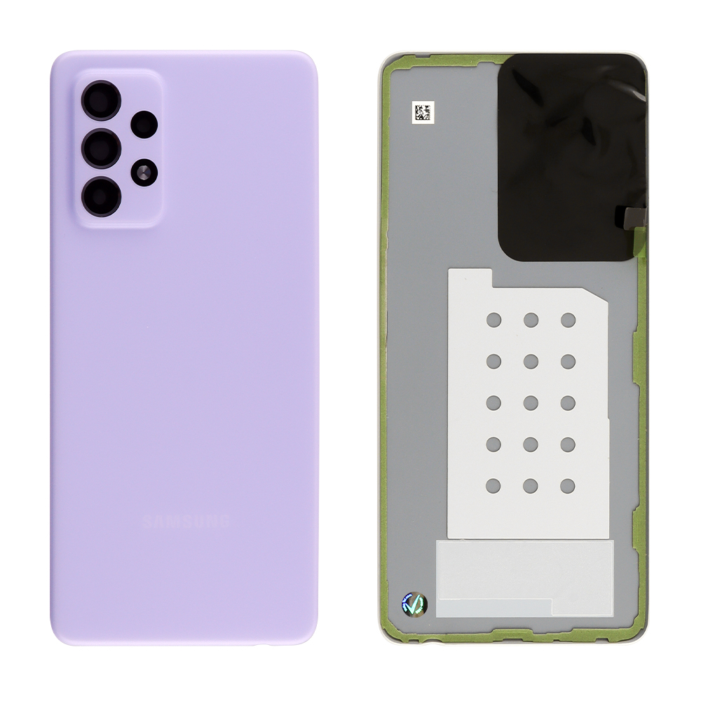 SAMSUNG A52 4G A525/A52 5G A526 BATTERY COVER + LENS PURPLE 3P OR