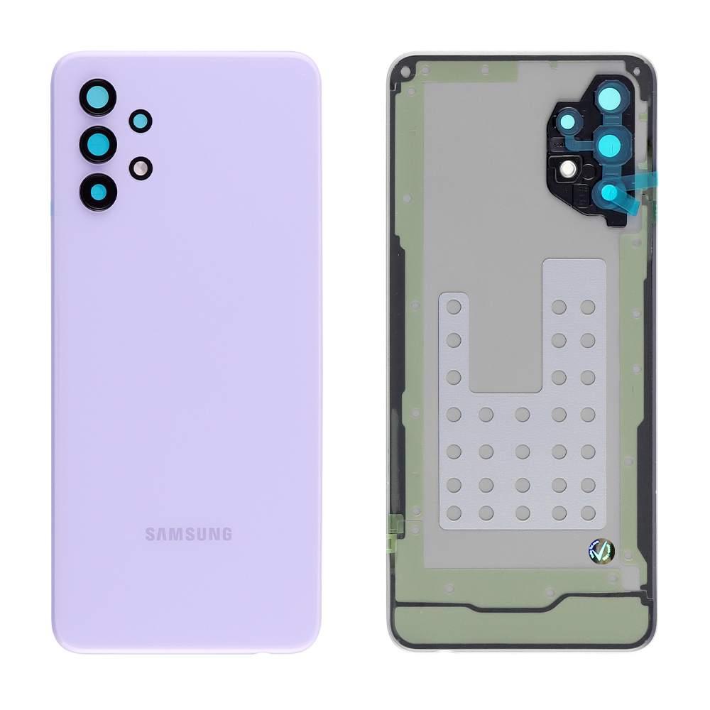 SAMSUNG A32 5G A326 BATTERY COVER + LENS PURPLE 3P OR