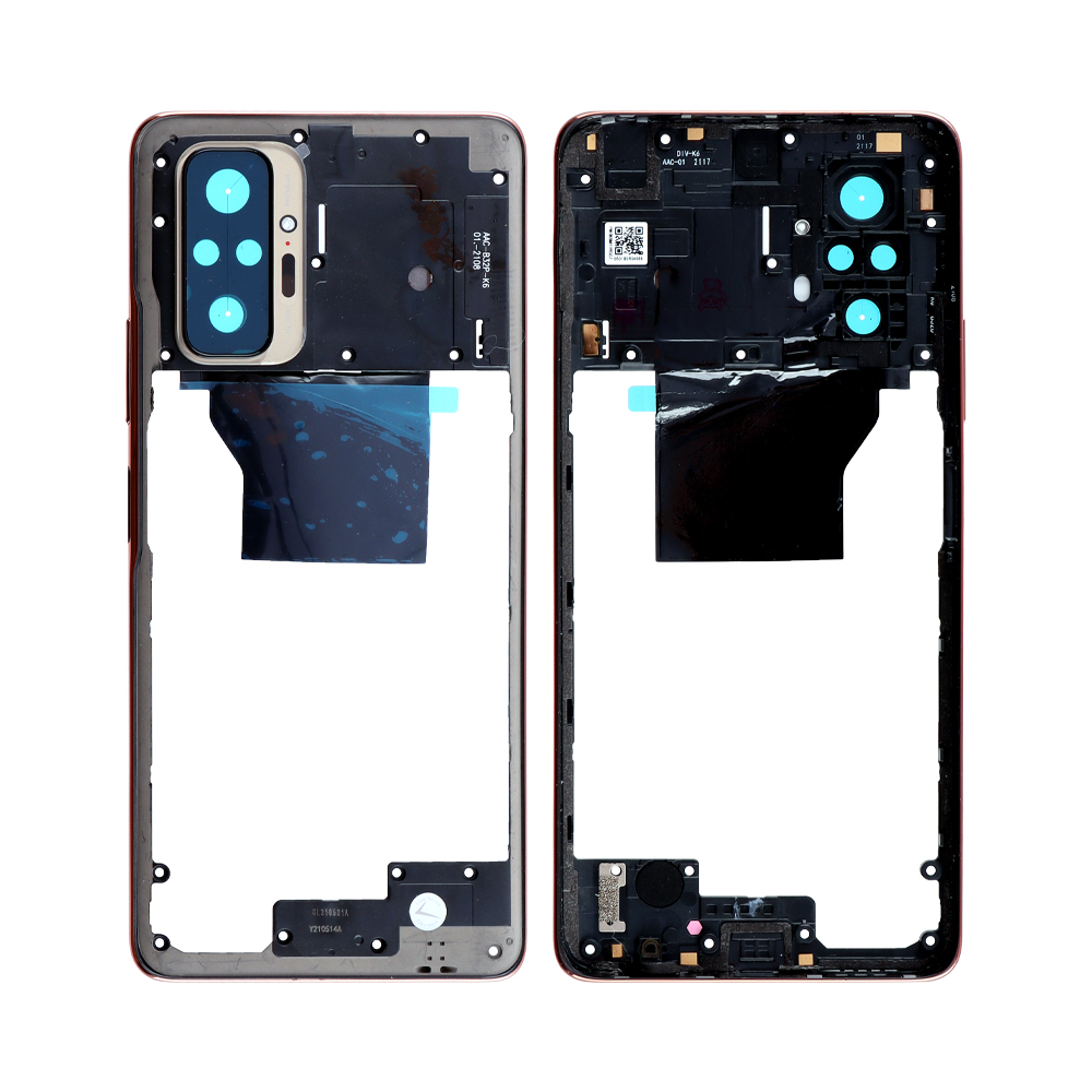 XIAOMI REDMI NOTE 10 PRO FRAME - CAMERA COVER ORANGE 3P OR