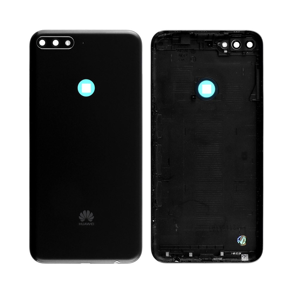 HUAWEI Y7 2018 BATTERY COVER BLACK 3P OR