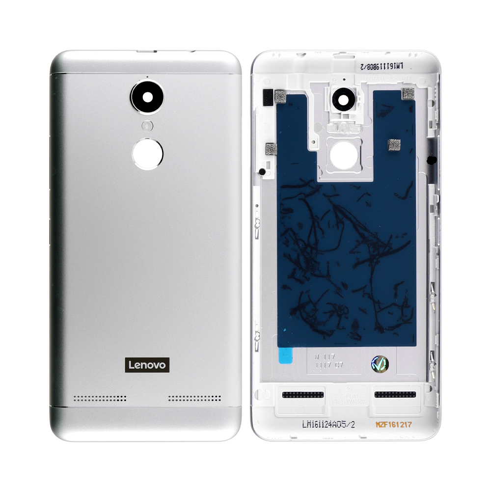 LENOVO K6 BATTERY COVER SILVER + CAMERA LENS 3P OR