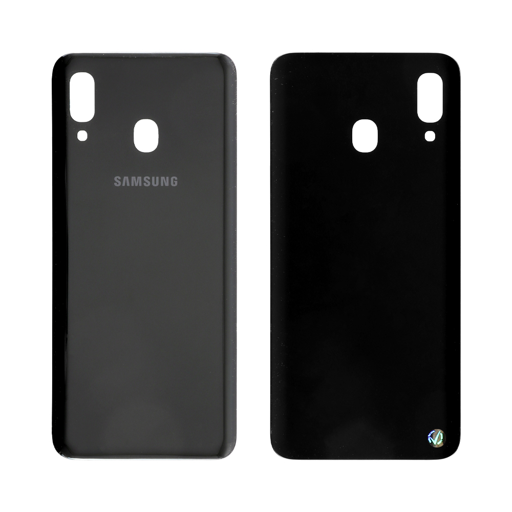 SAMSUNG A205 A20 BATTERY COVER BLACK 3P OR