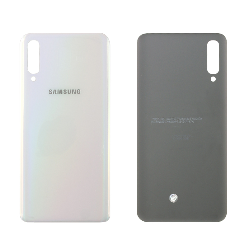 SAMSUNG A50 2019 A505  BATTERY COVER WHITE 3P OR