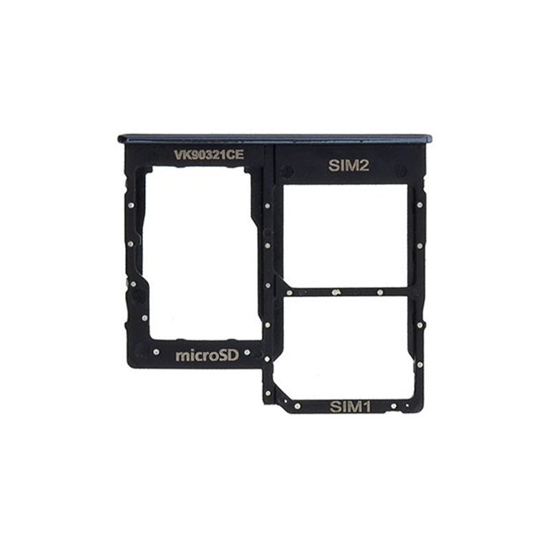 SAMSUNG A40 A405 SIM CARD HOLDER BLACK ORIGINAL SERVICE PACK