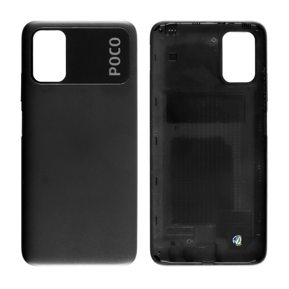 XIAOMI POCO M3 BATTERY COVER BLACK