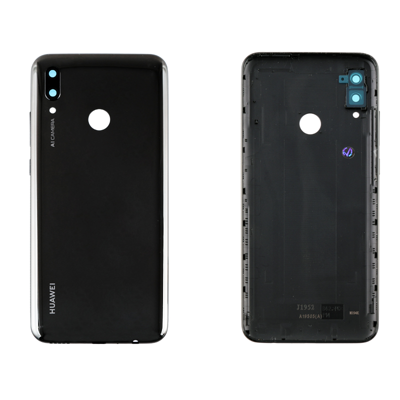 HUAWEI P SMART 2019 BATTERY COVER +LENS BLACK 3P OR