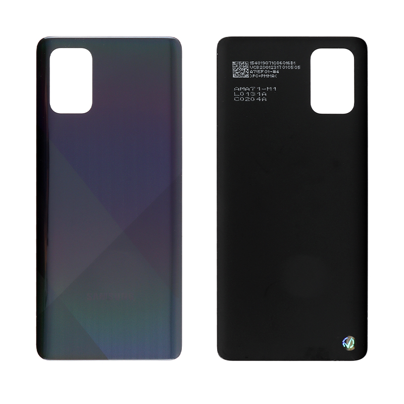 SAMSUNG A715 A71 BATTERY COVER BLACK 3P OR