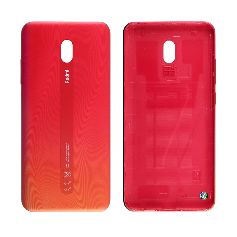 XIAOMI REDMI 8A BATTERY COVER + SIDE KEYS RED 3P OR