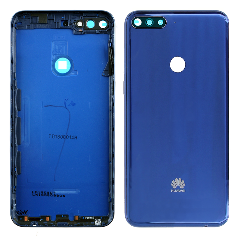 HUAWEI Y7 2018 BATTERY COVER BLUE 3P OR