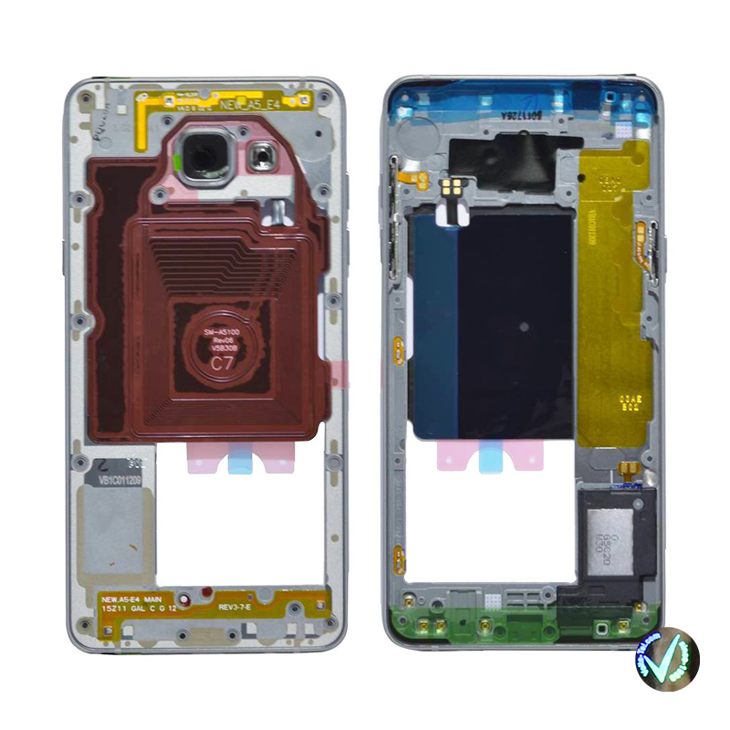 SAMSUNG GALAXY A510 A5 2016 MIDDLE COVER-CAMERA LENS GOLD OR