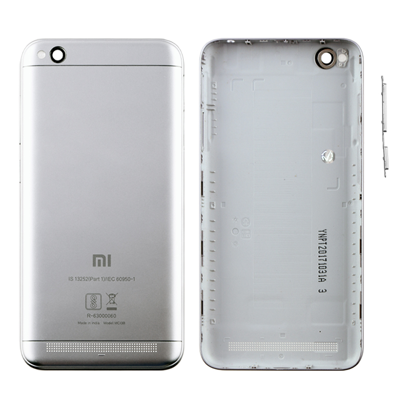 XIAOMI REDMI 5A BATTERY COVER DARK GREY ΜΕ ΠΛΑΙΝΑ ΠΛΗΚΤΡΑ 3P OR