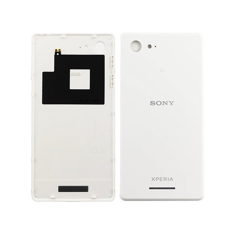 SONY XPERIA E3 D2202/D2203/D2206 BATTERY COVER+NFC WHITE OR