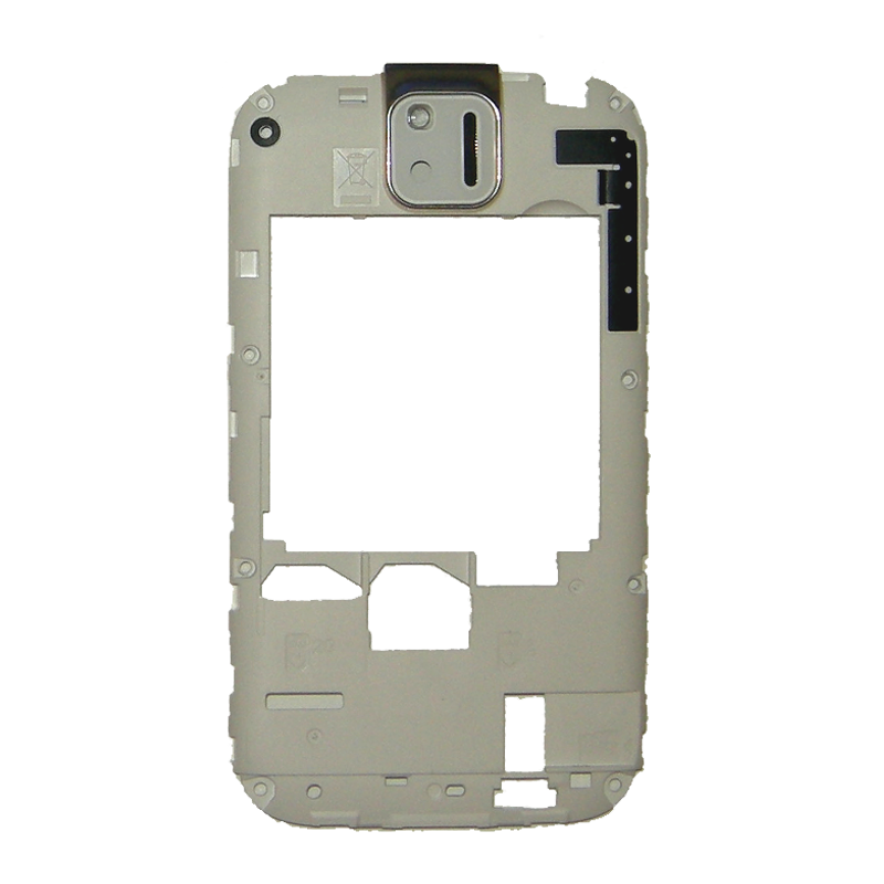 ALCATEL OT991D BACK COVER + CAMERA LENS WHITE  3P OR