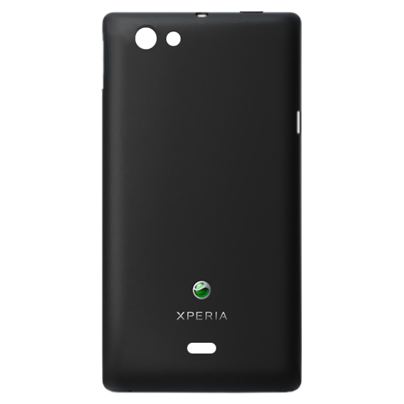 SONY ST23i XPERIA MIRO BATTERY COVER BLACK OR