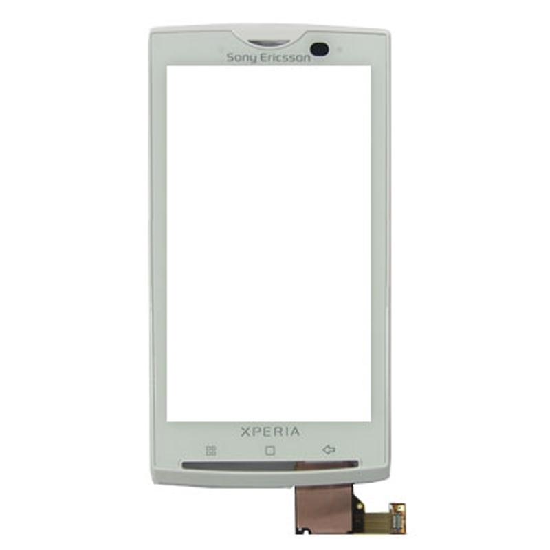 SONY ERICSSON X10 XPERIA TOUCH SCREEN+LENS+FRONT COVER WHITE