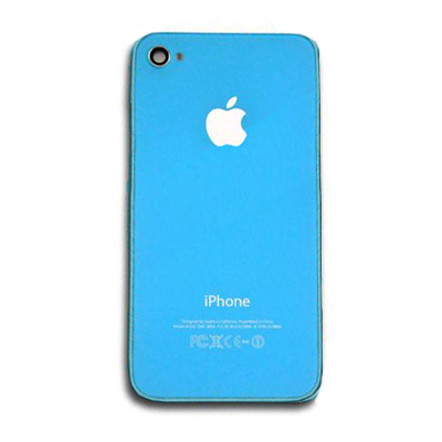 IPHONE 4G BATTERY COVER BLUE (BLUE SOCKET)