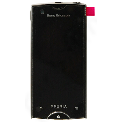 SONY ST18i XPERIA RAY ΟΘΟΝΗ + TOUCH + FRONT BLACK (SWAP) OR