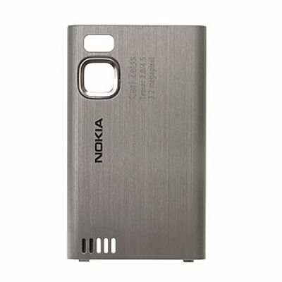 NOKIA 6500 classic BATTERY COVER SILVER 3P OR