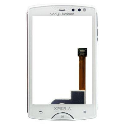 SONY ERICSSON ST15 XPERIA MINI TOUCH SCREEN+FRONT COV WHITE 3POR