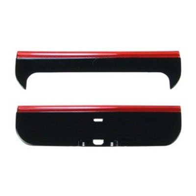 NOKIA X6 BLACK-RED TOP-BOTTOM COVER OR