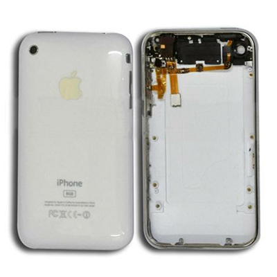 IPHONE 3G 8GB BATTERY COVER WHITE + ΜΕΤ.ΠΛΑΙΣΙΟ+FLEX HANDS FREE