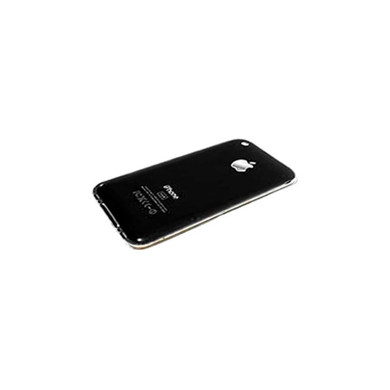 IPHONE 3G 16GB BATTERY COVER BLACK + ΜΕΤΑΛ.ΑΣΗΜΙ ΜΕΣΑΙΟ ΠΛΑΙΣΙΟ