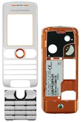 SONY ERICSSON W200 WHITE/ORANGE ΕΠΕΝΔΥΣΗ SWAP OR