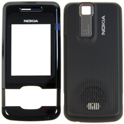 NOKIA 7100 supernova BLACK BACK-FRONT COVER OR