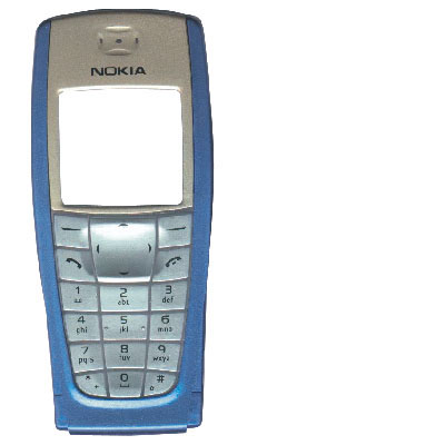 NOKIA 6220 BLUE FRONT COVER