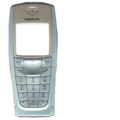 NOKIA 6220 SILVER FRONT COVER